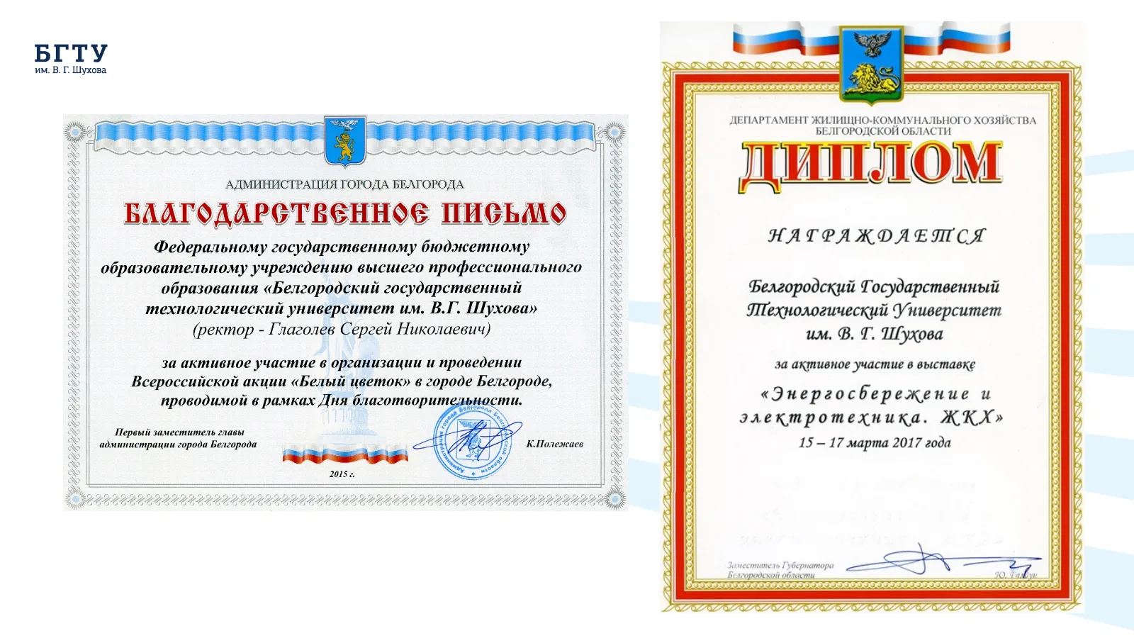 Награды и благодарности муниципальных органов государственной власти. Слайд 9